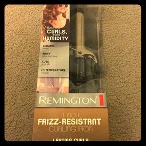 remington 1 inch frizz resistant curling iron